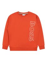 BOSS Kidswear sweat à logo imprimé - Orange - thumbnail