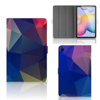 Samsung Galaxy Tab S6 Lite | S6 Lite (2022) Tablet Beschermhoes Polygon Dark