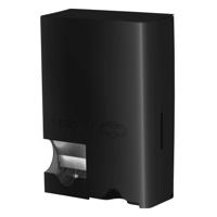 Dameshygiënedispenser klein rvs zwart mqstb m