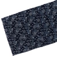 Tafelloper sigrid l150 b 45 cm d.blauw - Unique Living - thumbnail