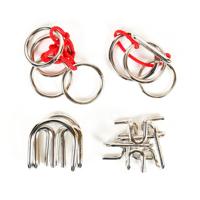 Eureka Metalen breinpuzzels extreme, 4st.