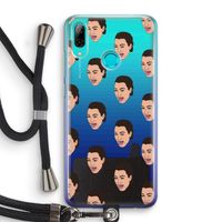 Ugly Cry Call: Huawei P Smart (2019) Transparant Hoesje met koord