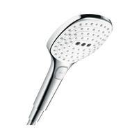 Handdouche HansGrohe Raindance Select E 120 3jet Chroom Wit