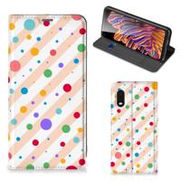 Samsung Xcover Pro | Hoesje met Magneet | Dots