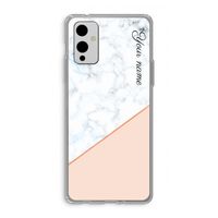 Marmer in stijl: OnePlus 9 Transparant Hoesje