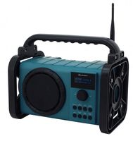 Soundmaster DAB80 radio Draagbaar Zwart, Blauw - thumbnail