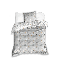 Carbotex Kerst Dekbedovertrek dieren