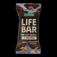 Lifefood Lifebar oatsnack proteine chocolate delight bio 40 Gram