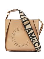Stella McCartney sac porté épaule à logo perforé - Tons neutres