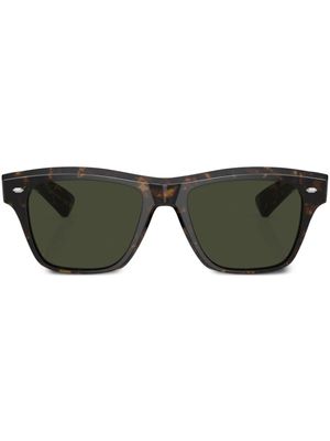 Oliver Peoples lunettes de soleil carrées Oliver Sixties - Vert