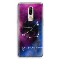 Sterrenbeeld - Donker: OnePlus 6 Transparant Hoesje
