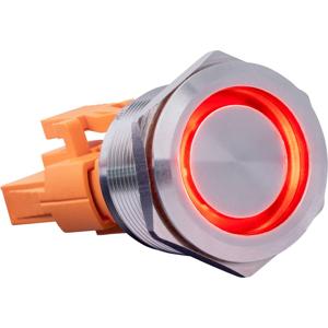 Joy-it BUTTON22A-L-GR BUTTON22A-L-GR Toetsschakelaar 250 V 3 A 1x aan/(uit) Continu Groen (Ø x h) 25 mm x 35 mm IK10, IP67 1 stuk(s)