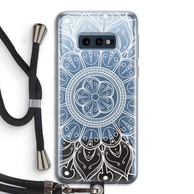 Roses Are Red: Samsung Galaxy S10e Transparant Hoesje met koord