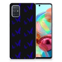 Samsung Galaxy A71 TPU bumper Vlinder Patroon - thumbnail