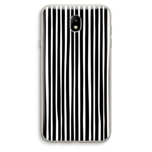 Stripes: Samsung Galaxy J7 (2017) Transparant Hoesje