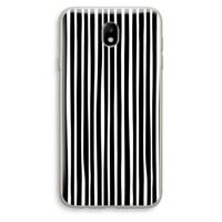 Stripes: Samsung Galaxy J7 (2017) Transparant Hoesje