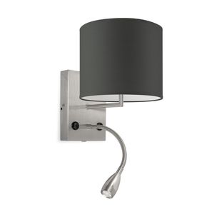 wandlamp read bling Ø 20 cm - antraciet