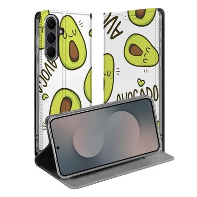 Samsung Galaxy S25 FE Book | Wallet Case | Avocado Singing