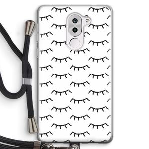 Wimpers: Honor 6X Transparant Hoesje met koord