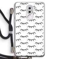Wimpers: Honor 6X Transparant Hoesje met koord