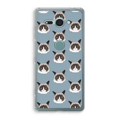 It's a Purrr Case: Sony Xperia XZ2 Compact Transparant Hoesje