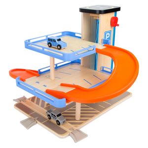 Small Foot houten garage business class