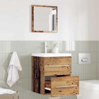 Badkamer Kast met lade Oude hout 41 x 38.5 x 48 cm Bewerkt hout