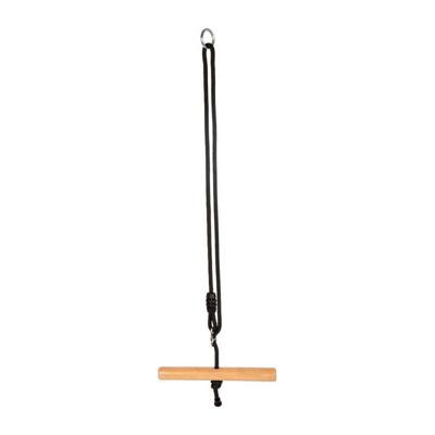 Small Foot - houten draaibare trapeze schommel black line