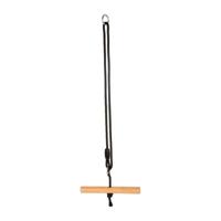 Small Foot - houten draaibare trapeze schommel black line