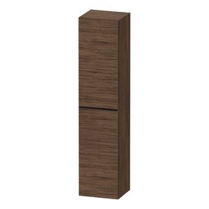 Hoge Kast Duravit D-Neo Kolomkast Wand 176 cm Rechtsdraaiend Mat Noten (Donker)