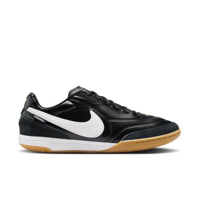 Nike Tiempo Street Gato Straatvoetbalschoenen Zwart Wit