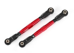 Traxxas - Toe links, front (TUBES red-anodized) (TRX-8948R)