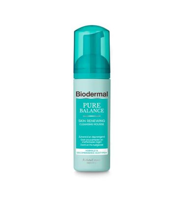 Pure balance renewing cleansing mousse
