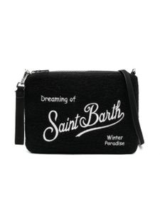 MC2 Saint Barth Kids pochette à logo brodé - Noir