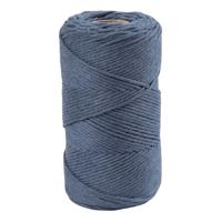 Creativ Company Macrame koord - blauw, 198m