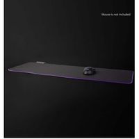 Gaming Muismat | Microfiber / Rubberen | Zwart