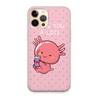 Love You A Lotl: iPhone 13 Pro Max Transparant Hoesje