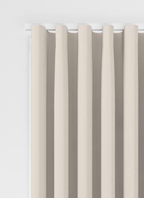 Lipalu gordijn - Beige met Wave plooi
