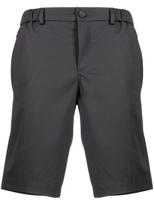 BOSS short à patch logo - Gris