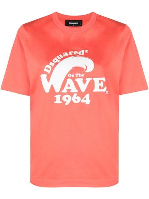 DSQUARED2 t-shirt à imprimé graphique - Rose