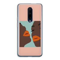 Orange lips: OnePlus 7 Pro Transparant Hoesje