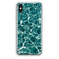 Weerkaatsing water: iPhone XS Max Transparant Hoesje