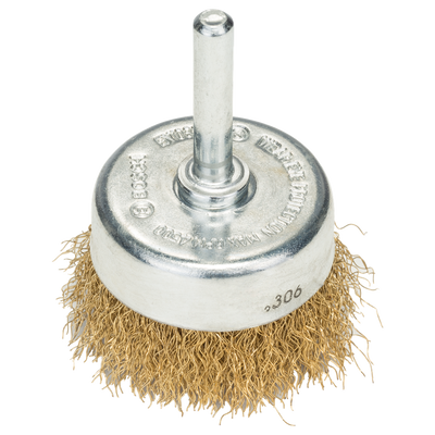 Bosch Accessoires Komstaalborstel | Gegolfde Draad | Vermessingd | 50 mm - 2609256516