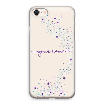 Sterren: iPhone 8 Transparant Hoesje