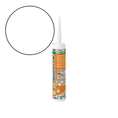 Mapei Mapesil LM - 100 Witte Siliconenkit