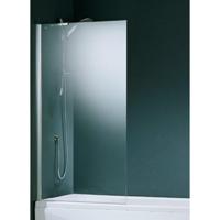 Novellini Aurora badwand 1 delig 80x150cm wit profiel en helder glas AURORA5801A