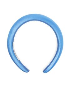 Jennifer Behr serre-tête Tori en satin - Bleu