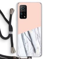 A touch of peach: Xiaomi Mi 10T 5G Transparant Hoesje met koord