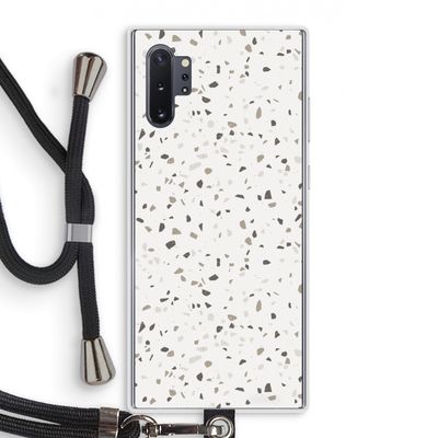 Terrazzo N°14: Samsung Galaxy Note 10 Plus Transparant Hoesje met koord