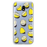 When Life Gives You Lemons...: Samsung Galaxy J3 (2017) Transparant Hoesje - thumbnail